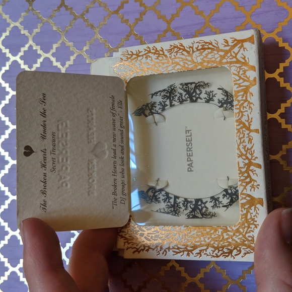 NIB RARE Paperself Under the Sea Mermaid Coral Reef Paper Lashes - Picture 2 of 4